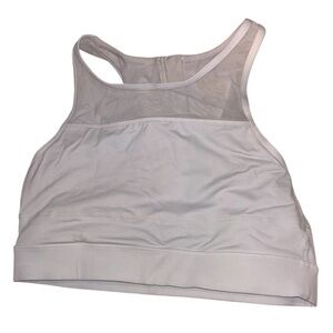 ZYIA White Mesh Sports Bra